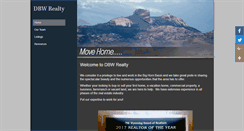 Desktop Screenshot of dbwrealty.com